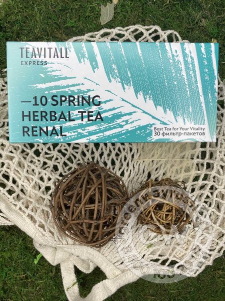 TEAVITALL EXPRESS SPRING 10, 30 ФИЛЬТР-ПАКЕТОВ
