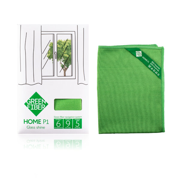 Green Fiber HOME P1, Файбер для стекла, зеленый