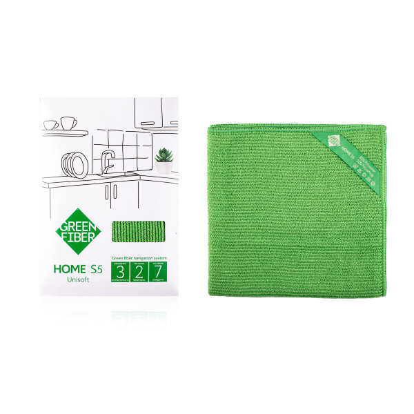 Green Fiber HOME S5, Файбер вельветовый, зеленый